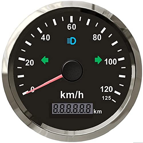 ELING GPS Tacho Kilometerzähler 0-125km/h für Auto Motorrad ATV UTV 85mm ELING GPS Tacho Kilometerzähler 0-125km/h für Auto Motorrad ATV UTV 85mm von ELING