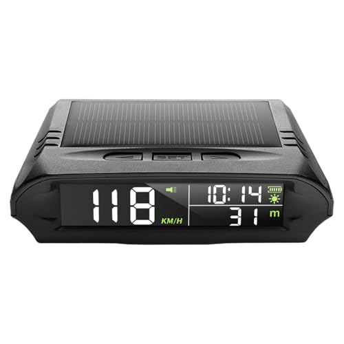 ELING Multifunktionsanzeige HUD Digitaler GPS-Tachometer mit Müdigkeitserinnerung beim Fahren Übergeschwindigkeitsalarm Zeithöhe ELING Multifunktionsanzeige HUD Digitaler GPS-Tachometer mit Müdigkeitserinnerung beim Fahren Übergeschwindigkeitsalarm Zeithöhe von ELING