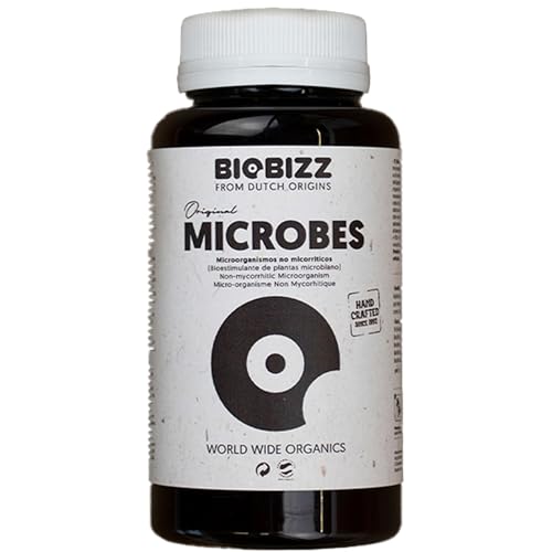 Biobizz Microbes 150g hochkonzentrierte Mischung aus Mikroorganismen, Enzymen & Trichoderma-Pilzen - Fördert Keimung, Wurzelwachstum & Nährstoffaufnahme von ELITE BBQ