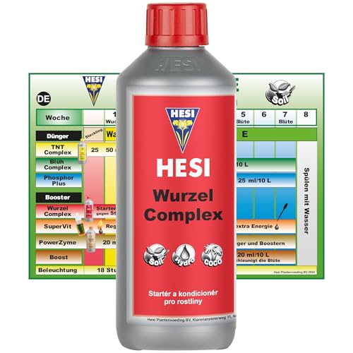 Hesi Wurzelkomplex 500ml – Hochwirksamer Wurzeldünger für Kräftiges Wurzelwachstum – Ideal für Jungpflanzen, Stecklinge & Umtopfen von ELITE BBQ