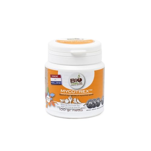 MYCOTREX 100g BioTabs hochkonzentriertes Mykorrhiza-Bodenverbesserungsmittel – Organischer Wurzelboost mit Huminsäure und Seealgenmehl, für Blumen, Gemüse, Kräuter, Bäume – Innen- und Außenanbau von ELITE BBQ