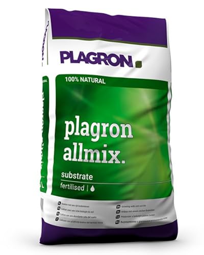 growkingz Plagron Allmix 50L, organische Pflanzenerde aus Torf- und Fasererde mit Wurmhumus für gesundes Pflanzenwachstum von ELITE BBQ