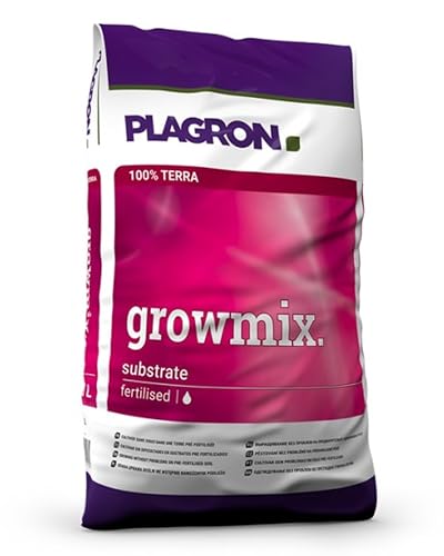 growkingz Plagron Growmix 50L für optimales Pflanzenwachstum, 3 wochen vorgedüngte Cannabiserde von ELITE BBQ