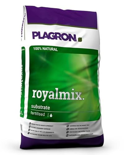 growkingz Plagron Royal Mix 50l, organische Nährstoffe für die ersten sechs Wochen der Zucht, Reichhaltige Düngung, organische Growerde von ELITE BBQ