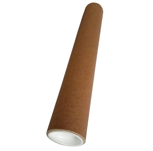 Versand Schutz Aufbewahrungs Hülse Rohr Rolle 10-50cm bis DIN A2 mit Deckel Durchmesser innen 38mm (30cm, A: 1 x 30cm) von ELIX