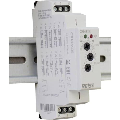 Rose LM CRM-93H/UNI CRM-93H/UNI Zeitrelais Multifunktional 230 V/AC 1 St. Zeitbereich: 0.1 s - 10 d 3 Wechsler von SYNYEY