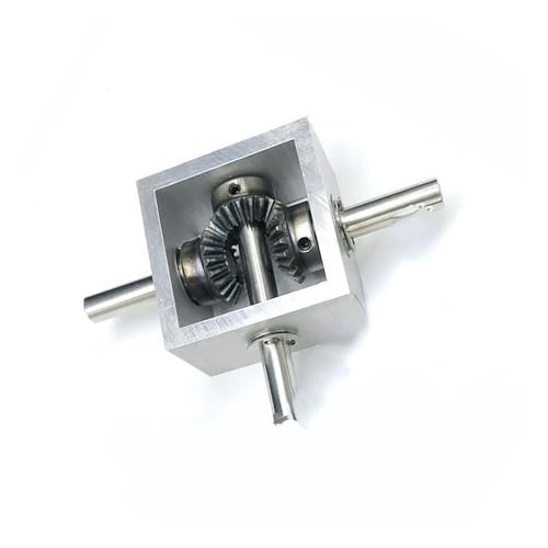 Getriebelenkung 1 stück 1:1 Getriebe 6mm 8mm Welle 90 Grad Umkehr Getriebe 1 Modul 20 Zähne Kegelrad Lenkgetriebe Antriebsstrang(6mm) von ELLANA