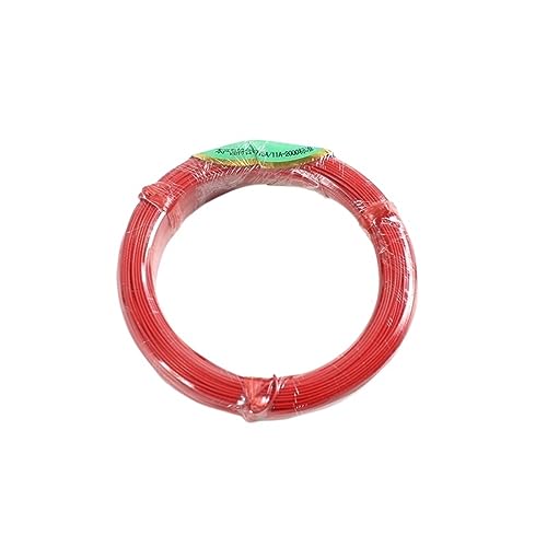 Kabel flexibel 5 Meter 0,75 mm quadratischer Hochtemperaturdraht, 18 AWG 0,75 mm quadratisches Kabel, PTFE-isolationsbeständiges verzinntes Zinn, versilberte Kupferwickeldrähte Verlängerungsstecker ( Kabel flexibel 5 Meter 0,75 mm quadratischer Hochtemperaturdraht, 18 AWG 0,75 mm quadratisches Kabel, PTFE-isolationsbeständiges verzinntes Zinn, versilberte Kupferwickeldrähte Verlängerungsstecker ( von ELLANA