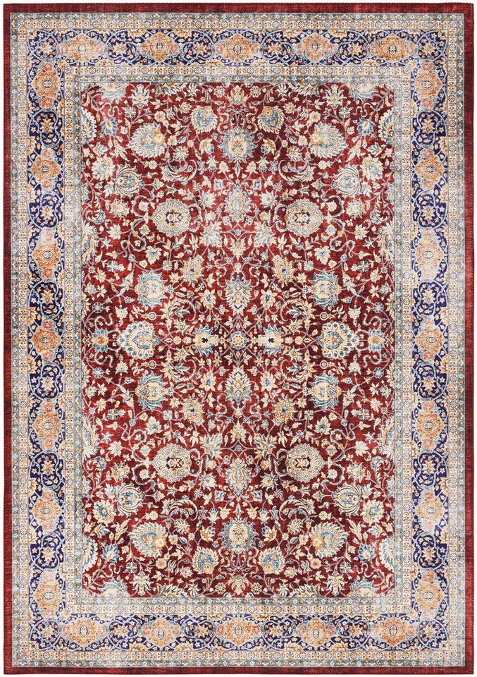 Teppich Keshan Maschad, ELLE DECORATION, rechteckig, Höhe: 5 mm, Orientalisch, Orient, Kurzflor, Vintage, Wohnzimmer, Schlafzimmer von ELLE DECORATION