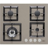 ELLECI PGSP60143WS Linea Plano 60 TCL Gas-Kochfeld 4 Zonen 1 Dreifach-Krone Seitengrills Gusseisen 60 cm 43 Taubengrau von ELLECI