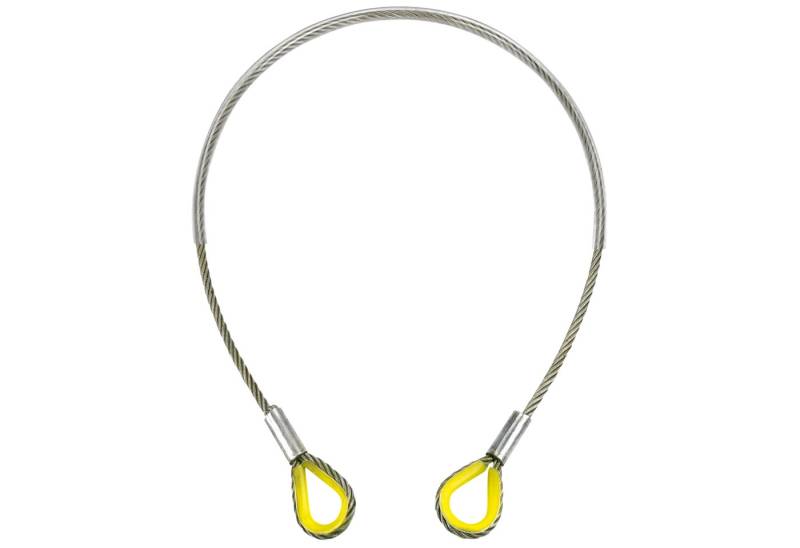 ELLER Eller Steel 2 Ton WLL + PVC - 14 mm 6 x 36 WS Core Arbeitslänge 1 m Drahtseil von ELLER