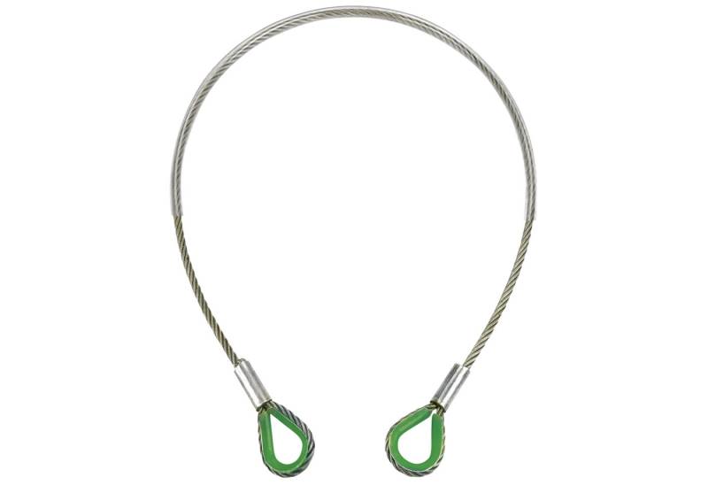 ELLER Eller Steel 2 Ton WLL + PVC - 14 mm 6 x 36 WS Core Arbeitslänge 2 m Drahtseil von ELLER