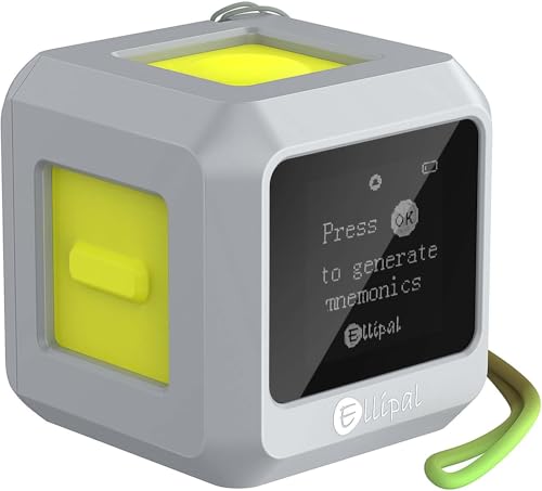 ELLIPAL Joy Seed Phrase Generator - Offline Hardware Random Generator for Cryptocurrency Wallet w/Security, 32-bit Random Numbers, Open Source, Compatible w/ BIP39 Hot & Hardware Wallet ELLIPAL Joy Seed Phrase Generator - Offline Hardware Random Generator for Cryptocurrency Wallet w/Security, 32-bit Random Numbers, Open Source, Compatible w/ BIP39 Hot & Hardware Wallet von ELLIPAL