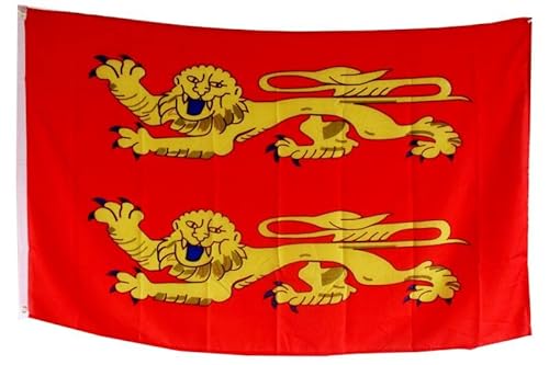 Große Fahne Flagge 90 * 150cm Hissfahne Hissflagge mit Ösen für Fahnenmast (Normandie) von ELLUG