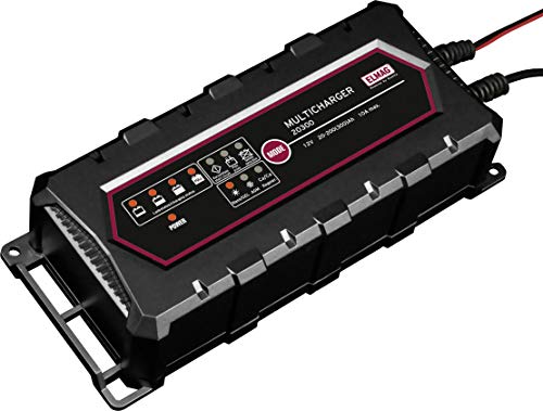 ELMAG Automatisches Batterieladegerät 12 V. MULTICHARGER 20300, max. 10 A von ELMAG