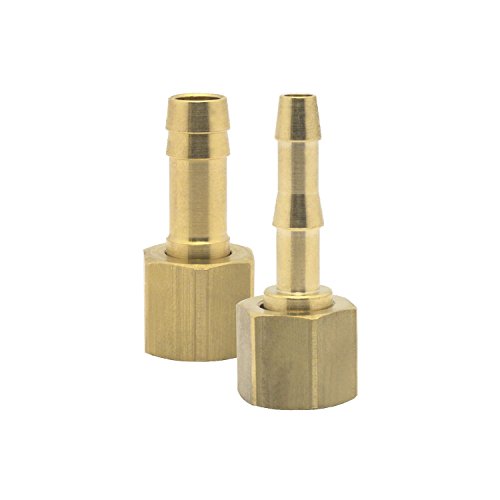 Elmag 42366 Druckluft-Schlauchtülle mit Überwurfmutter | Innengewinde 3/8 Zoll | für 8mm Schlauch von ELMAG