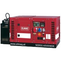 Stromerzeuger sebss 15000WDE-AVR-DSE3110, mit HONDA-Motor GX690 mit Elektrostart und AVR-Regelung (super-schallgedämmt) - Elmag von ELMAG