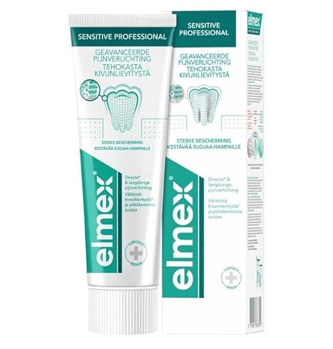 Elmex Zahnpasta Sensitive Professional für empfindliche Zähne -2 x 75 ml von ELMEX