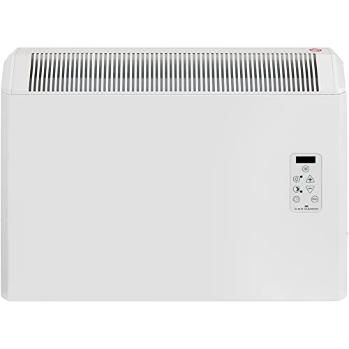 Elektrischer Konvektor für kurze Zeiträume - Modell PH-125 PLUS - Leistung 1150 W - Einfache Programmierung mit Display - 3 Temperaturstufen - Weiß - 56 x 41 x 8 cm - ELNUR GABARRON von ELNUR GABARRON