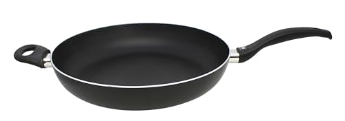ELO Basic Ducto Bratpfanne 32 cm mit Gegengriff, aus Aluminium, hochwertige Antihaft Pfanne PFAS-frei mit ELODUR® Select Beschichtung, kratzfest, reinigungsfreundlich, Bratpfanne Induktion, schwarz von ELO