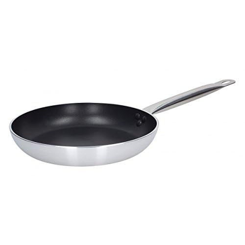 Elo Pfanne Bistro-Line flach Ø24 cm, Aluminium, Silber/schwarz, 24 cm von ELO Cookware