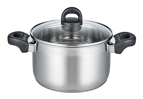 ELO 12221 Fleischtopf m.GD 20 cm Serie Turmalin, Induktion, Edelstahl satiniert, rutschfeste Kunststoffgriffe, mit Literskala und Öl-Dosier-System ELO 12221 Fleischtopf m.GD 20 cm Serie Turmalin, Induktion, Edelstahl satiniert, rutschfeste Kunststoffgriffe, mit Literskala und Öl-Dosier-System von ELO