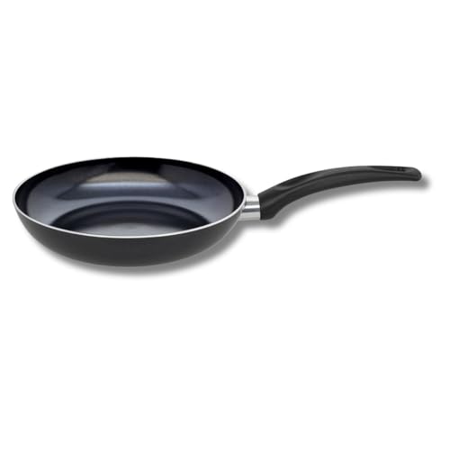 ELO 4952426 Küchenpfanne, Induktionspfanne, Küchenpfanne, geeignet für alle Herdarten, Aluminium, Schwarz, 24 cm von ELO