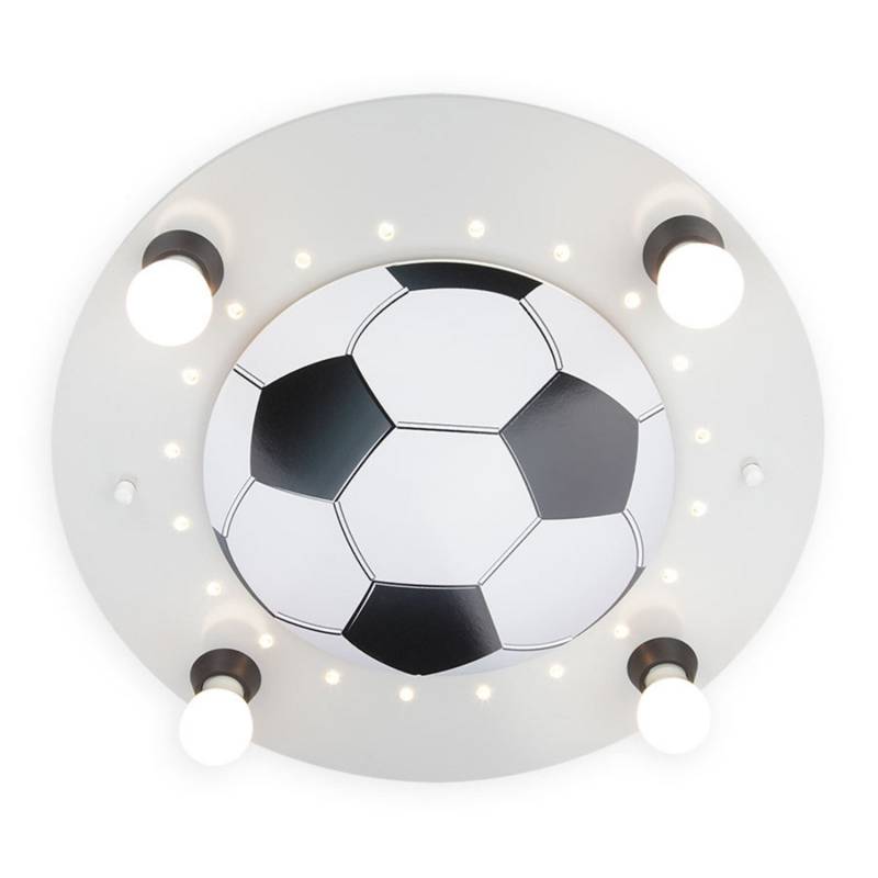 B-Ware Elobra Deckenleuchte Fußball Lampe Kinderzimmer Vierflammig Silber Deckenlampe B-Ware Elobra Deckenleuchte Fußball Lampe Kinderzimmer Vierflammig Silber Deckenlampe von ELOBRA