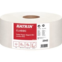 Toilettenpapier Katrin Classic Gigant M2 2-lagig 6 RL a 1200 Bl.=7200 Bl.KATRIN von Elos