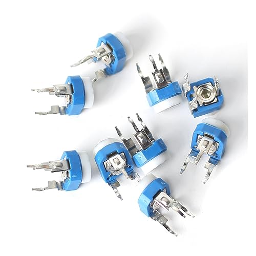 200PCS RM065 Potentiometer RM-065 Trimmer Potentiometer Variabler Widerstand 100 200 500 1K 2K 5K 10K 20K 50K 100K 200K 500K 1M Ohm(1M Ohm) von ELPNLJZN
