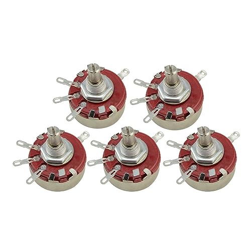 20PCS WTH118 Potentiometer 10mm Welle 4 Pins Single Turn Rotary Carbon Film Wire Wound Linear Variable Widerstände 470-4,7 M Ohm(10K Ohm) von ELPNLJZN