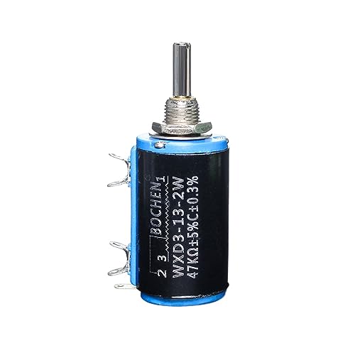 5PCS WXD3 Drahtpotentiometer WXD3-13-2W 100K 100R 10K 1K 200R 220R 22K 2K2 33K 3K3 470R 47K 4K7 5K6 680R 68K 6K8(3.3K Ohm) von ELPNLJZN