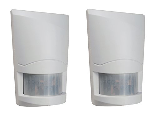 2er Set Bewegungsmelder 12m / 90°, Zubehör für ELRO Pro Alarmsystem AP5500, Einbruchschutz Alarmanlage von ELRO