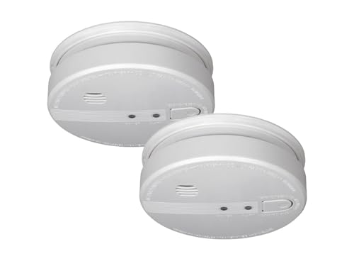 2er Set vernetzbare Rauchmelder mit 230V Anschluss + Reservebatterie, Alarmsignal 85dB 2er Set vernetzbare Rauchmelder mit 230V Anschluss + Reservebatterie, Alarmsignal 85dB von ELRO