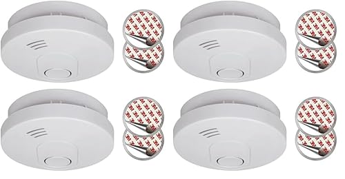 ELRO FS1510 | 2-teiliges Rauchmelder-Set | Magnetisches Befestigungsset | 10 Jahre Batterie | Entspricht der europäischen Norm EN14604 | Weiß | Set mit 2 Stück (Packung mit 2) von ELRO