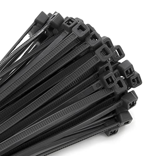 ELS Elektrotechnika Kabelbinder Profi 150 x 3,5mm Nylon Leitungsbinder Kabelstrapse 100 Stück Schwarz UV beständig Brandschutz UL 94 V2 Set. Robust und stark. von ELS Elektrotechnika