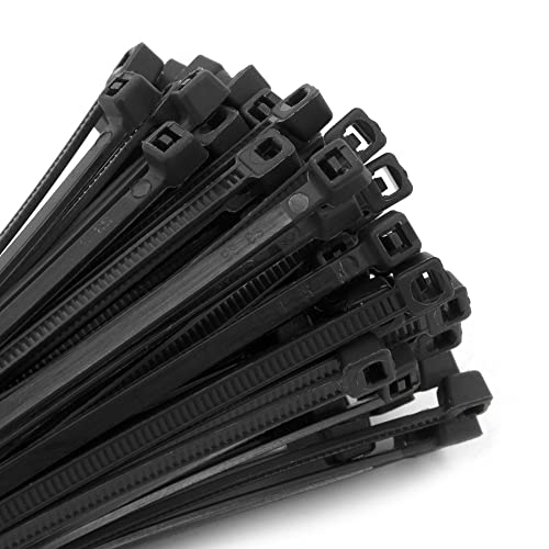 ELS Elektrotechnika Kabelbinder Schwarz 100 x 2,5 mm Selbstsichernde Nylon Kabelbinder UV Beständig, Packung 100 Stuck. Hohe Qualität. Stark und robust. von ELS Elektrotechnika