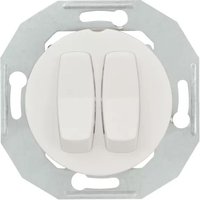 Elso - Serienschalter mit Zentralplatte weiss renova WDE011016 von ELSO