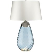 Lighting lena-tl-l-blue-owss Tischleuchte Lena 1xE27 H:74 Ø:46 mit Schalter 3000K - Elstead von ELSTEAD