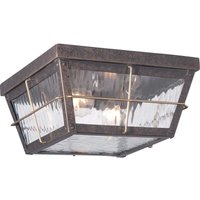 Außenleuchte Deckenlampe IP44 Stahl Glas Bronze Antik d 30,5 cm 2 Flammig E27 Außenleuchte Deckenlampe IP44 Stahl Glas Bronze Antik d 30,5 cm 2 Flammig E27 von ELSTEAD