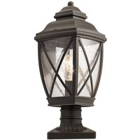 Außenleuchte Gartenlampe Wegleuchte Sockelleuchte Laterne h 49,7 cm Bronze Außenleuchte Gartenlampe Wegleuchte Sockelleuchte Laterne h 49,7 cm Bronze von ELSTEAD