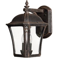 Außenwandlampe DONNA Braun antik IP44 E14 Haus Hof von ELSTEAD