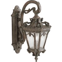Außenwandleuchte Antik IP44 Aluminium Glas opulent Außenwandleuchte Antik IP44 Aluminium Glas opulent von ELSTEAD