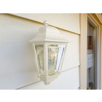 Außenwandleuchte deco-lane Höhe 32,5cm Halbschale mit reflektierender Rückwand Außenwandleuchte deco-lane Höhe 32,5cm Halbschale mit reflektierender Rückwand von ELSTEAD
