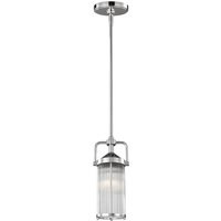 Bad Deckenlampe ERVA Chrom Ø13cm IP44 Bad Licht von ELSTEAD