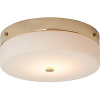 Bad Deckenleuchte JANJA in Gold IP44 Ø30cm Lampe