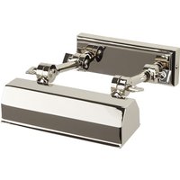 Chawton - 1 Licht Wandleuchte aus kleinem Bild, Nickel poliert, E14 - Elstead von ELSTEAD