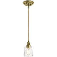 Deckenlampe E27 in Messing Ø13cm Glas Metall Jugendstil Deckenlampe E27 in Messing Ø13cm Glas Metall Jugendstil von ELSTEAD
