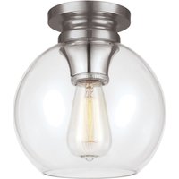 Deckenlampe Glas Metall Kugelschirm Ø22cm E27 FINYA von ELSTEAD