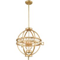 Deckenleuchte AIROSO Ø57cm kürzbar Vintage Lampe von ELSTEAD